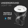 Lampa najazdowa LED 1W 6500K - VT-1171-W