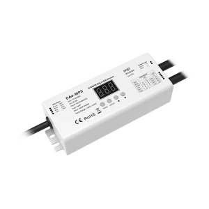 Sterownik LED DALI - Mono /CCT /RGB /RGB+W - 12-48V DC 20A - IP67 - Typ DT6/DT8 - DA4-WPS