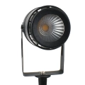 Lampa ogrodowa dogruntowa LED 12W - czarna - VT-857-B