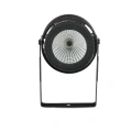 Lampa ogrodowa dogruntowa LED 12W - czarna - VT-857-B