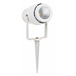 Lampa ogrodowa dogruntowa LED 12W - biała - VT-857-W
