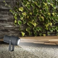 Lampa ogrodowa dogruntowa LED 12W - szara- VT-857-G