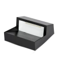 Oprawa schodowa LED - 3W 230V IP65 - czarna - VT-1172-B