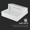 Oprawa schodowa LED - 3W 230V IP65 - biała - VT-1172-W