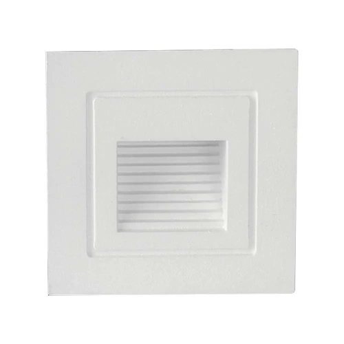 Oprawa schodowa LED - 3W 230V IP65 - biała - VT-112