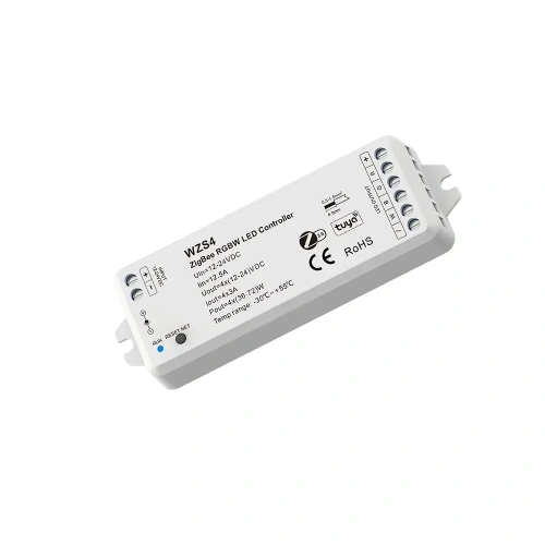 Sterownik LED (ZigBee 3.0) - RGB+W - 12-36V DC 12A - Tuya - WZS4