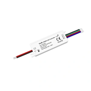 Odbiornik LED - RGB+W - 12-24V DC 4x1,5A - V4-M