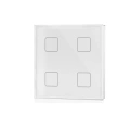 Panel LED naścienny - ON/OFF - 4 przyciski - DALI Bus/24V - TS4-D(W)