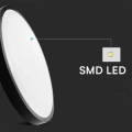 Plafon LED 24W 2500lm IP44 - VT-8624B-RD