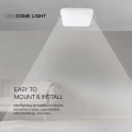 Plafon LED 24W 2500lm IP44 - VT-8624W-SQ
