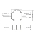 Sterownik LED triakowy (DALI) - ściemniacz do żarówek 230VAC 200W - fi60 - DT-B - Rysunek techniczny