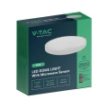 Plafon LED 24W 2500lm IP44 z czujnikiem ruchu - VT-8624S-W-RD