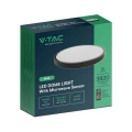 Plafon LED 36W 3820lm IP44 z czujnikiem ruchu - VT-8630S-B-RD