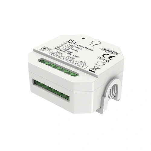 Sterownik LED triakowy (DALI) - ściemniacz do żarówek 230VAC 200W - na szynę DIN - DT-C