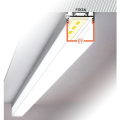 Profil aluminiowy LED VARIO30-01 anodowany z kloszem - realizacja z przekrojem