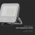 Naświetlacz LED 50W 115lm/W czarny - VT-4455