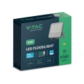 Naświetlacz LED 50W 115lm/W czarny - VT-4455