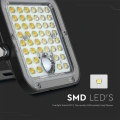Solarny naświetlacz LED z panelem fotowoltaicznym 10W 1500lm - VT-411
