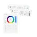 Sterownik LED - RGB+CCT - 8 strefowy - panel naścienny + odbiorniki - zestaw z dwoma odbiornikami