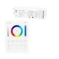 Sterownik LED - RGB+CCT - 8 strefowy - panel naścienny + odbiorniki - zestaw z odbiornikiem