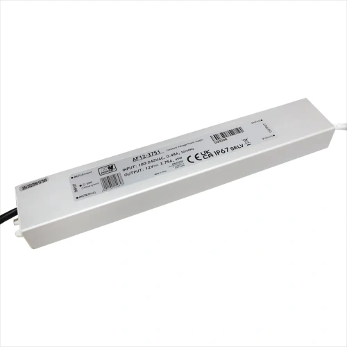 Zasilacz napięciowy hermetyczny MW Power 12V 45W 3.75A - AF12-375