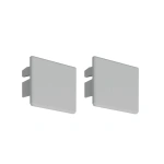 Zaślepka szara do profilu aluminiowego LED "3035-O" - kpl. 2 szt.