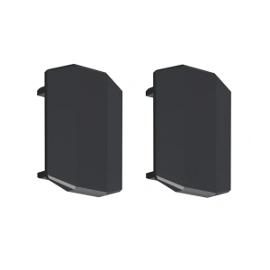 Zaślepka czarna do profilu aluminiowego LED "GIZA-DUO-LL" - kpl. 2 szt.