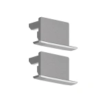 Zaślepka srebrna do profilu aluminiowego LED "PDS-NK" - kpl. 2 szt.