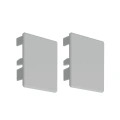 Zaślepka szara do profilu aluminiowego LED "3035" - 2 szt.