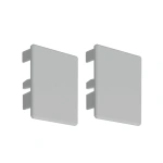 Zaślepka szara do profilu aluminiowego LED "3035" - kpl. 2 szt.