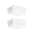Zaślepka biała do profilu aluminiowego LED "TAMI EKO" - 2 szt.