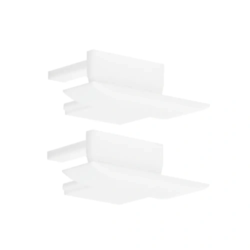 Zaślepka biała do profilu aluminiowego LED "TAKO EKO" - 2 szt.