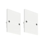 Zaślepka biała do profilu aluminiowego LED "MOD-50" - kpl. 2 szt.