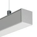 Zaślepka srebrna do profilu aluminiowego LED "LIPOD" - kpl. 2 szt. - realizacja