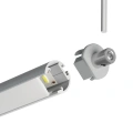Zaślepka szara do profilu aluminiowego LED przewodnikowa "OLEK"-realizacja