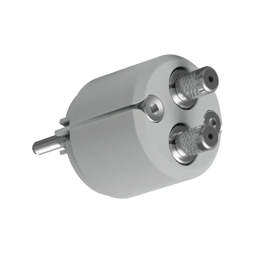 Zaślepka szara do profilu aluminiowego LED przewodnikowa "JAZ-DUO-W"