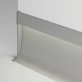 Zaślepka szara do profilu aluminiowego LED "OLIS-K" - kpl. 2 szt.-realizacja