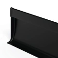 Zaślepka czarna do profilu aluminiowego LED "OLIS-K" - kpl. 2 szt. - realizacja