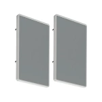 Zaślepka srebrna do profilu aluminiowego LED "DES" - kpl. 2 szt.