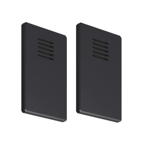 Zaślepka czarna do profilu aluminiowego LED "DESIN" - kpl. 2 szt.