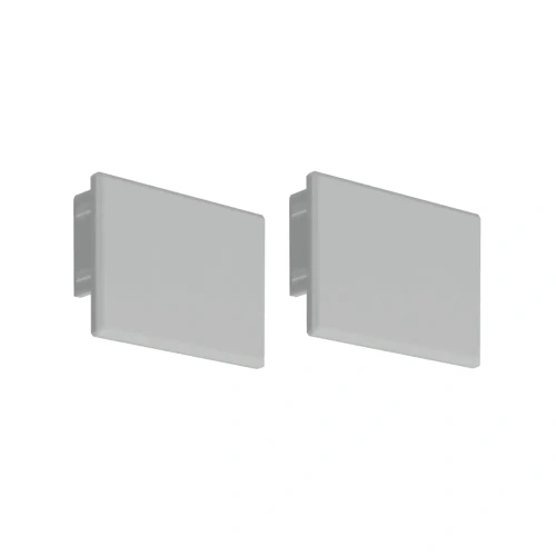 Zaślepka szara do profilu aluminiowego LED "GIZA-LL-ZMG" - kpl. 2 szt.