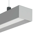 Zaślepka szara do profilu aluminiowego LED "GIZA-LL-ZMG" - kpl. 2 szt. - realizacja