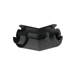 Zaślepka czarna do profilu aluminiowego LED "PIKO-O-90"