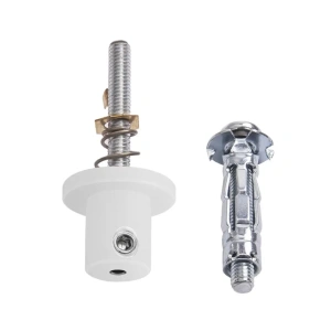 Zawieszka powierzchniowa "W-KG-Z" biała - do montażu linek/prętów przewodzących