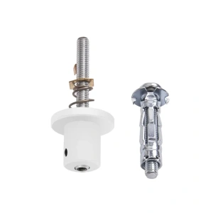 Zawieszka powierzchniowa "P-KG-Z" biała - do montażu linek/prętów przewodzących