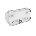 Włącznik oświetlenia 230VAC (DALI/DMX512) - 8 kanałowy 3680W - DIN OLED - DH8 - Obudowa
