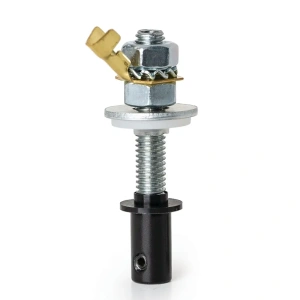 Zawieszka powierzchniowa "FI-8-LIN-Z" czarna - do montażu linek przewodzących