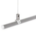 Zawieszka do profilu LED PIKO-O "PLD-10-WL" srebrna - do montażu linek - realizacja-