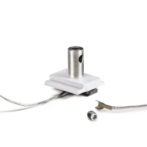 Zawieszka "OS22-PRET-Z" biała - do montażu prętów przewodzących