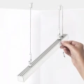 Zawiesie do profili LED "RD-4" przegubowy - Biały - realizacja